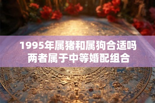 1995年属猪和属狗合适吗 两者属于中等婚配组合