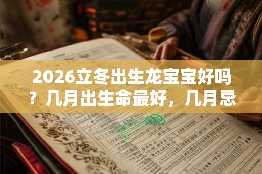 2026立冬出生龙宝宝好吗?几月出生命最好,几月忌讳 2026立冬出生龙宝宝好吗?几月出生命最好,几月忌讳