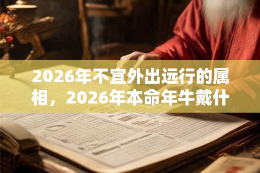 2026年不宜外出远行的属相，2026年本命年牛戴什么转运？