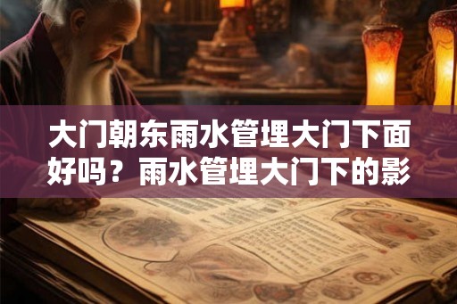 大门朝东雨水管埋大门下面好吗？雨水管埋大门下的影响解析