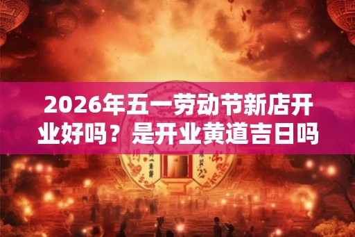 2026年五一劳动节新店开业好吗？是开业黄道吉日吗？