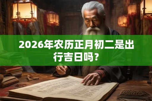 2026年农历正月初二是出行吉日吗？