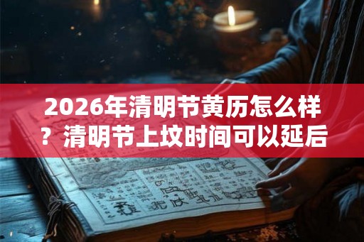 2026年清明节黄历怎么样？清明节上坟时间可以延后吗？