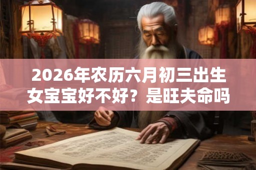 2026年农历六月初三出生女宝宝好不好?是旺夫命吗? 2026年农历六月初三出生女宝宝好不好?是旺夫命吗?