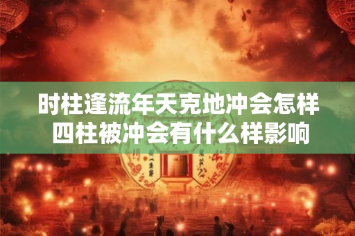 时柱逢流年天克地冲会怎样 四柱被冲会有什么样影响