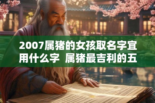 2007属猪的女孩取名字宜用什么字  属猪最吉利的五十个字