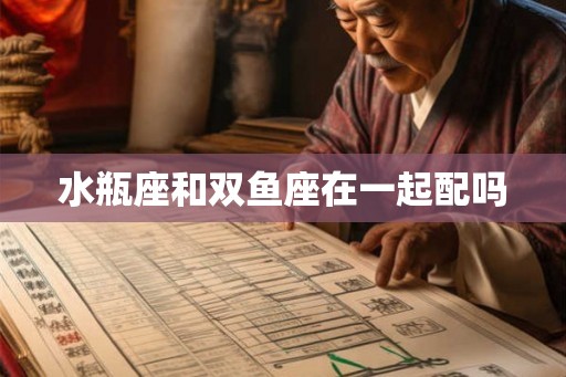 水瓶座和双鱼座在一起配吗