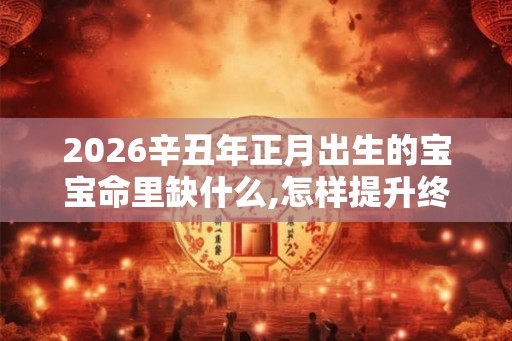 2026辛丑年正月出生的宝宝命里缺什么,怎样提升终身运势