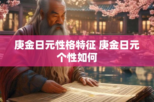 庚金日元性格特征 庚金日元个性如何