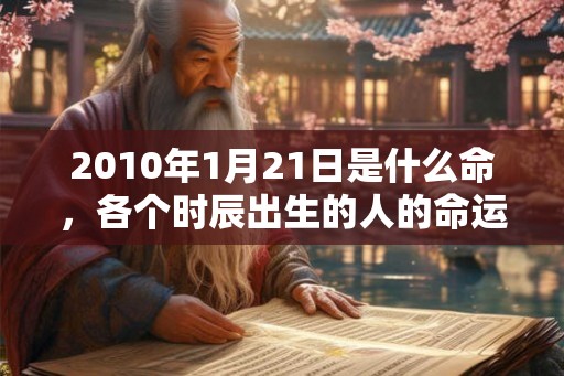 2010年1月21日是什么命，各个时辰出生的人的命运