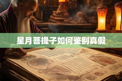 星月菩提子如何鉴别真假 星月菩提子如何鉴别真假