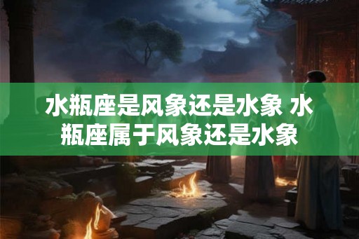 水瓶座是风象还是水象 水瓶座属于风象还是水象