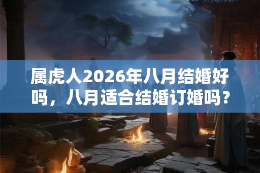 属虎人2026年八月结婚好吗，八月适合结婚订婚吗？