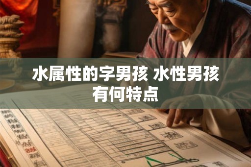 水属性的字男孩 水性男孩有何特点