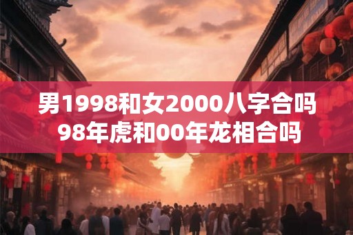 男1998和女2000八字合吗 98年虎和00年龙相合吗