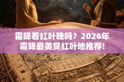 霜降看红叶晚吗？2026年霜降最美赏红叶地推荐!