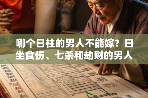 哪个日柱的男人不能嫁？日坐食伤、七杀和劫财的男人要小心！