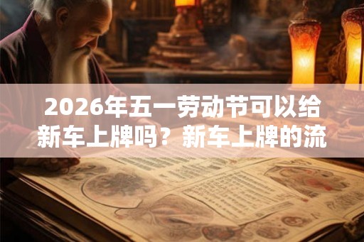 2026年五一劳动节可以给新车上牌吗？新车上牌的流程？