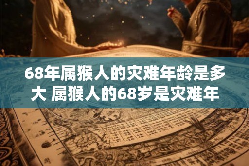 68年属猴人的灾难年龄是多大 属猴人的68岁是灾难年龄吗