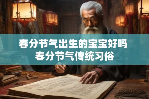 春分节气出生的宝宝好吗 春分节气传统习俗