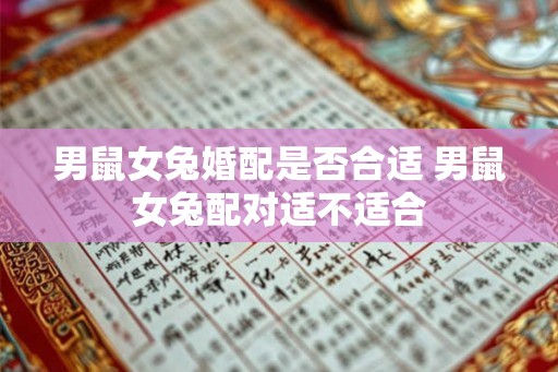 男鼠女兔婚配是否合适 男鼠女兔配对适不适合