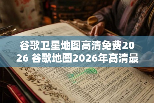 谷歌卫星地图高清免费2026 谷歌地图2026年高清最新版 谷歌卫星地图高清免费2026 谷歌地图2026年高清最新版
