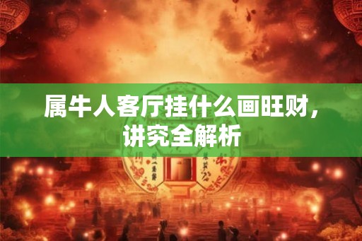 属牛人客厅挂什么画旺财，讲究全解析