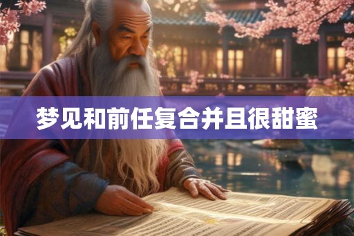 梦见和前任复合并且很甜蜜