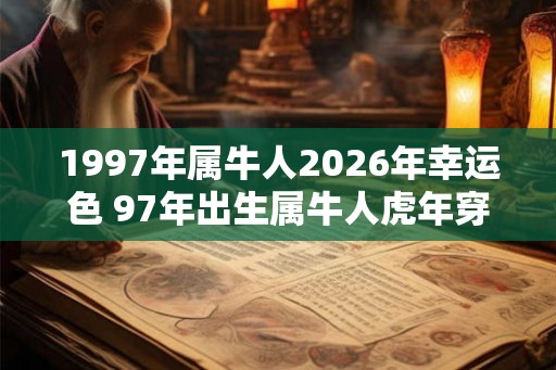 1997年属牛人2026年幸运色 97年出生属牛人虎年穿什么颜色衣服好