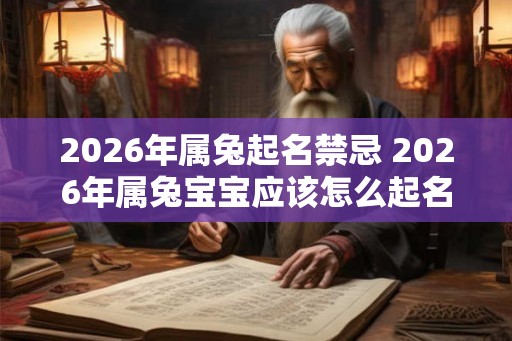 2026年属兔起名禁忌 2026年属兔宝宝应该怎么起名