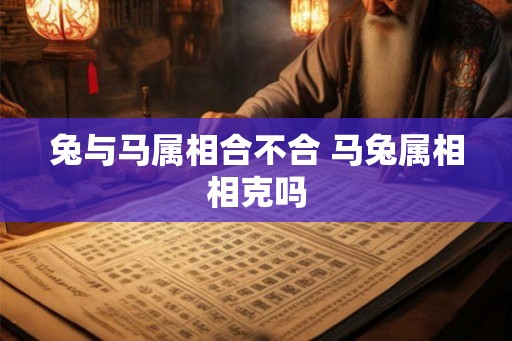 兔与马属相合不合 马兔属相相克吗 兔与马属相合不合 马兔属相相克吗
