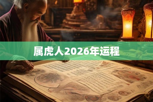 属虎人2026年运程