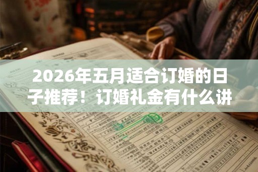 2026年五月适合订婚的日子推荐！订婚礼金有什么讲究