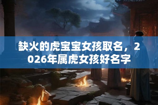 缺火的虎宝宝女孩取名，2026年属虎女孩好名字