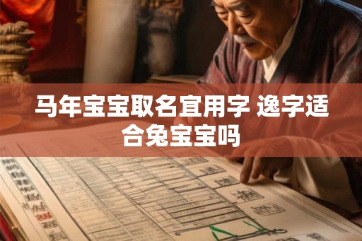 马年宝宝取名宜用字 逸字适合兔宝宝吗 马年宝宝取名宜用字 逸字适合兔宝宝吗