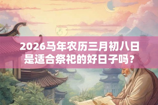 2026马年农历三月初八日是适合祭祀的好日子吗？