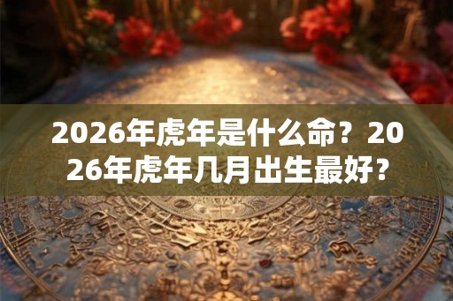 2026年虎年是什么命？2026年虎年几月出生最好？