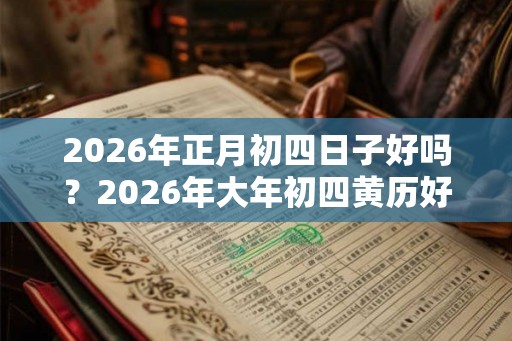 2026年正月初四日子好吗?2026年大年初四黄历好吗? 2026年正月初四日子好吗?2026年大年初四黄历好吗?