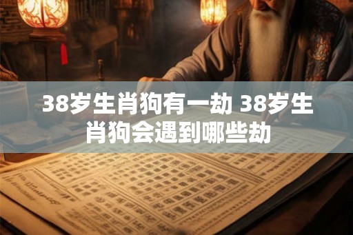 38岁生肖狗有一劫 38岁生肖狗会遇到哪些劫 38岁生肖狗有一劫 38岁生肖狗会遇到哪些劫