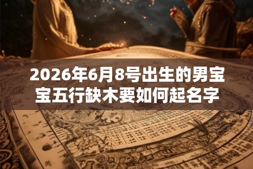 2026年6月8号出生的男宝宝五行缺木要如何起名字