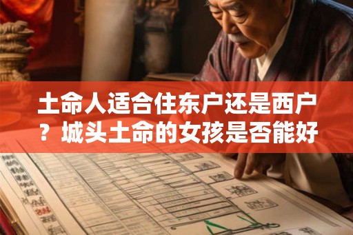 土命人适合住东户还是西户？城头土命的女孩是否能好命？