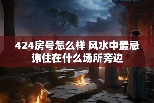 424房号怎么样 风水中最忌讳住在什么场所旁边
