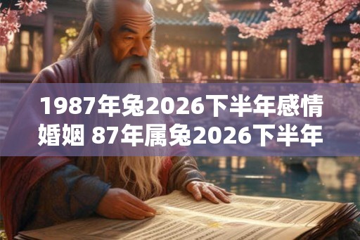 1987年兔2026下半年感情婚姻 87年属兔2026下半年婚姻幸福吗
