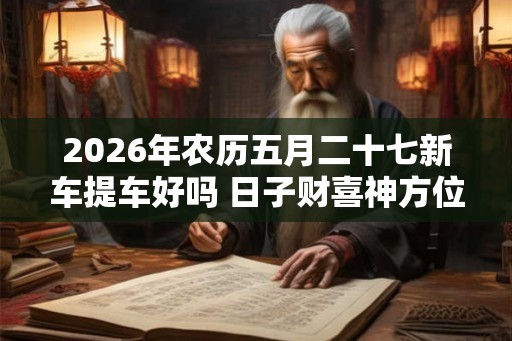 2026年农历五月二十七新车提车好吗 日子财喜神方位