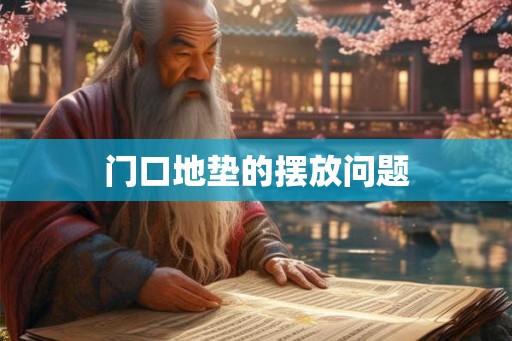 门口地垫的摆放问题