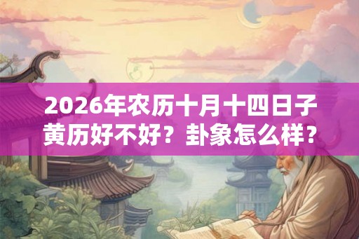 2026年农历十月十四日子黄历好不好？卦象怎么样？