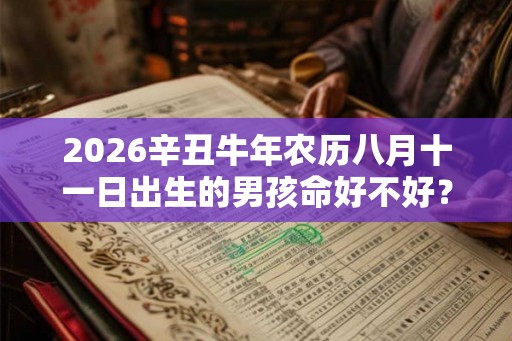 2026辛丑牛年农历八月十一日出生的男孩命好不好？
