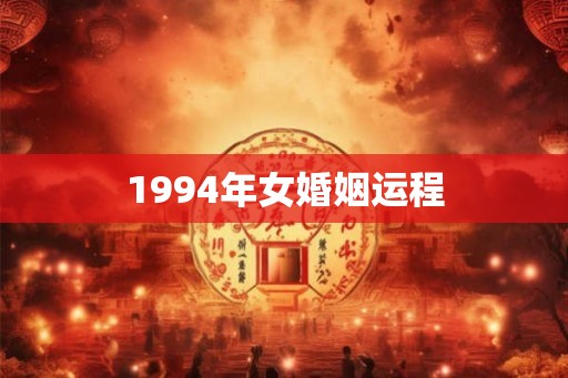 1994年女婚姻运程