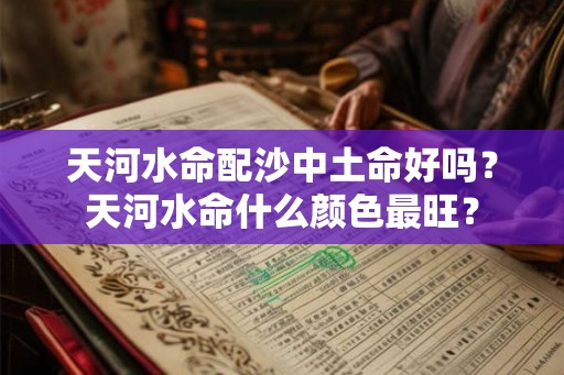 天河水命配沙中土命好吗？天河水命什么颜色最旺？