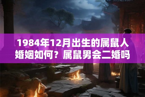 1984年12月出生的属鼠人婚姻如何？属鼠男会二婚吗？